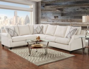 1198 HAMILTON CREAM SECTIONAL
