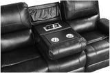 Titan Black 3pc Reclining Set *