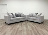 110 - Dove Sofa & Loveseat