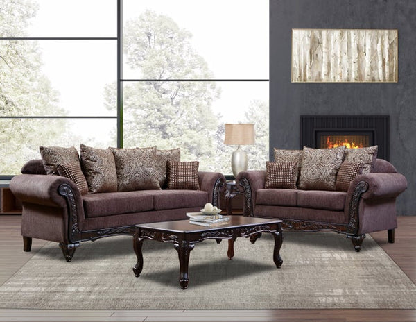 6300 Sofa & Loveseat Set