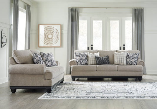 Ashley 387-04 Oversized Sofa and Loveseat Set