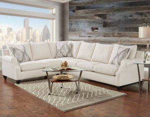 1198 HAMILTON CREAM SECTIONAL