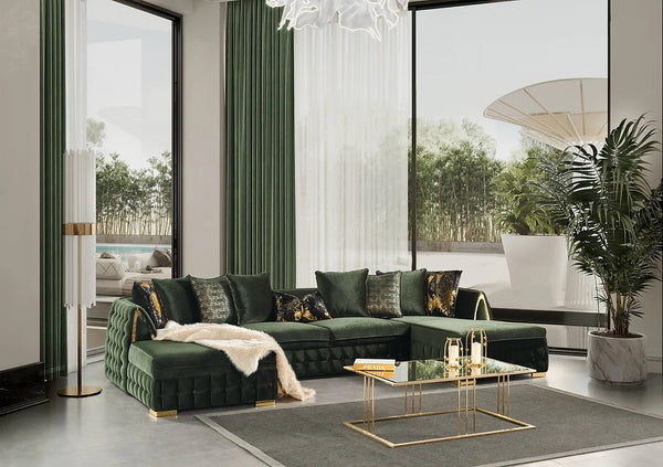 Sicilya Sectional (Green)