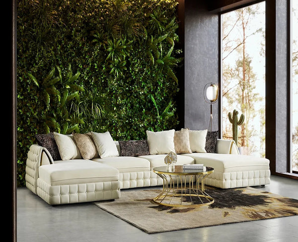 Sicilya Sectional (Cream)