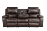 Titan Espresso 3pc Reclining Set