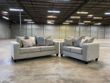 110 - Dove Sofa & Loveseat